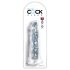 King Cock Clear 8 - sugekop, stort dildo (20 cm)