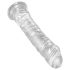 King Cock Clear 8 - sugekop, stort dildo (20 cm)