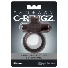 Pipedream Fantasy C-Ringz - vibrerende penisring - sort