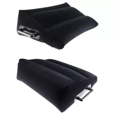 Fetish Fantasy - oppustelig sexpude med håndtag - sort