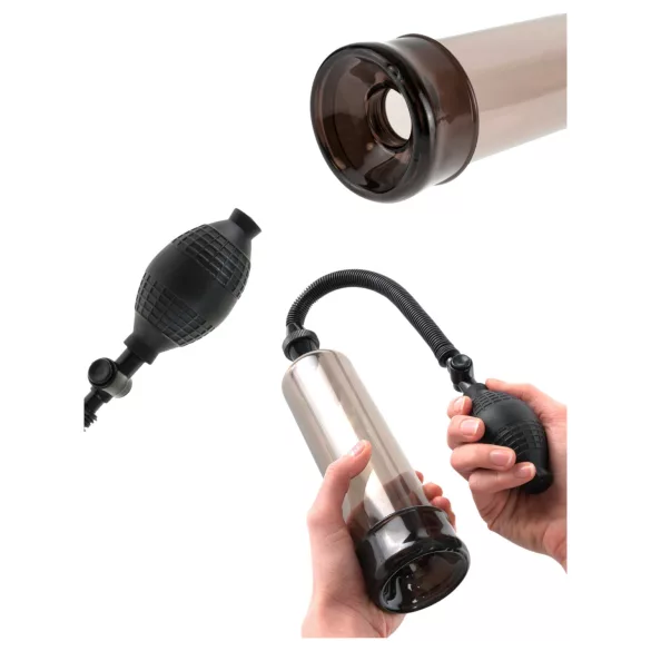 Pump Worx - penispumpe - begyndermodel - sort