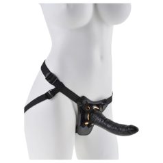 Fetish Fantasy - strap-on harness - justerbar - sort