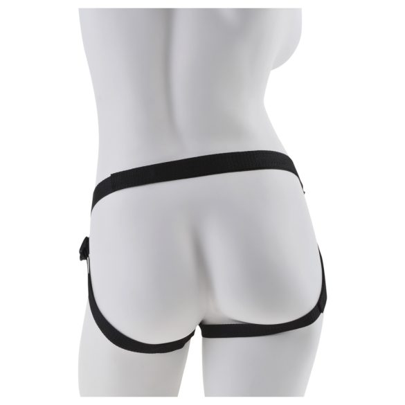 Fetish Fantasy - strap-on harness - justerbar - sort