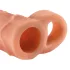 Pipedream X-TENSION Perfect 1 - penishylster med én ring (17,7 cm, naturfarvet)