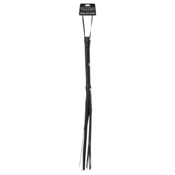 Pipedream - Fetish Fantasy Deluxe Cat-O-Nine - pisk - sort (65 cm)