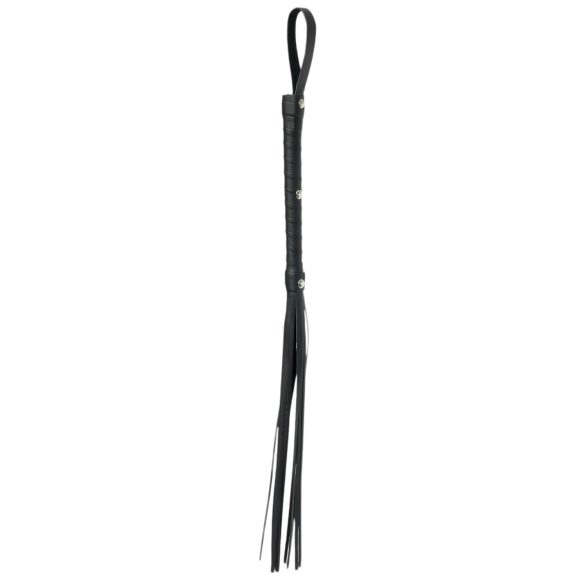 Fetish Fantasy Deluxe Cat-O-Nine - pisk - sort - 65cm