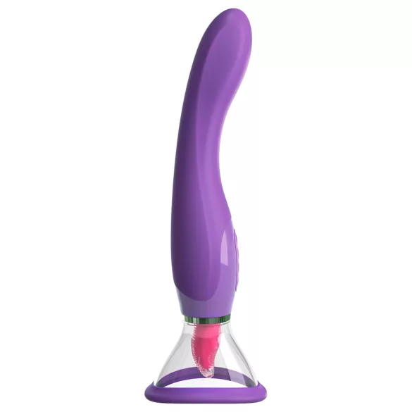 Pipedream - Fantasy - genopladelig 3-i-1 slikkemaskine (lilla)