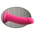 Dillio 8 - realistisk sugedildo (20 cm) - pink