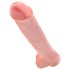 King Cock 15 - sugekop, med testikler dildo (38 cm) - natur