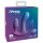 3Some Total Ecstasy - opladelig, radio trippel vibrator (lilla)