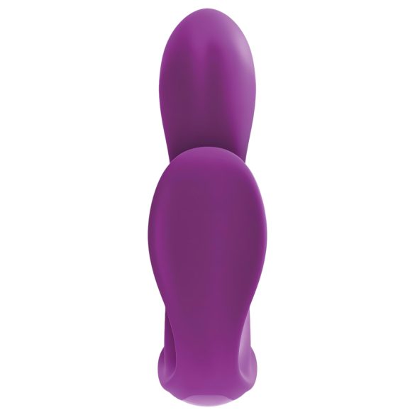 3Some Total Ecstasy - opladelig, radio trippel vibrator (lilla)