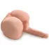 PDX Dirty Talk - realistisk numsetorso med dildo - natur