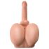 PDX Dirty Talk - realistisk numsetorso med dildo - natur