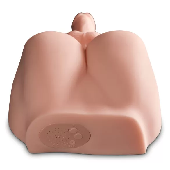 PDX Dirty Talk - realistisk numsetorso med dildo - natur