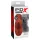 PDX - dobbelt masturbator - 2i1 realistisk vagina/anus - brun