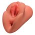 PDX Double Stroker - 2-i-1 realistisk masturbator (mørk natur)
