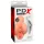 PDX Pick Your Pleasure - 2-i-1 realistisk masturbator (naturel)