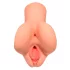 PDX Pick Your Pleasure - 2-i-1 realistisk masturbator (naturel)