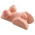 Pipedream DD - 2i1 vibratorisk torso masturbator - natur