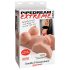 Pipedream DD - 2i1 vibratorisk torso masturbator - natur