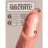 King Cock Elite 6 - sugekop realistisk dildo (15cm) - naturfarve