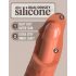King Cock Elite 6 - Sugekop, realistisk dildo (15 cm) - mørk