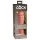 King Cock Elite 8 - realistisk dildo med sugekop - 20cm - natur