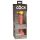 King Cock Elite 6 - realistisk vibrator 15 cm (mørk natur)