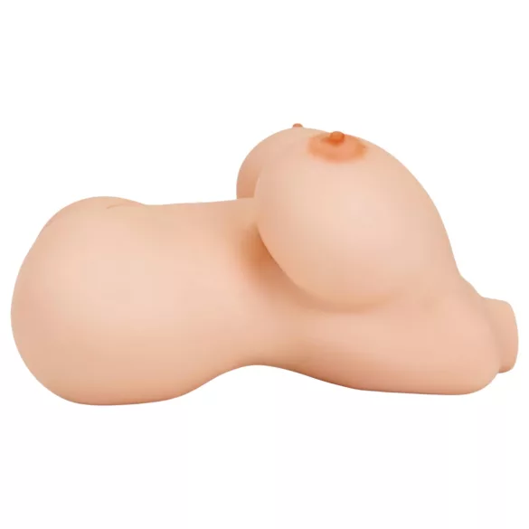 PDX Big Titty - realistisk torsomodell med store bryster - naturfarvet