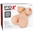 PDX Big Titty - realistisk torsomodell med store bryster - naturfarvet