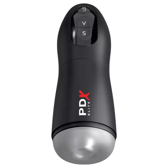PDX Suck-O-Matic - automatisk masturbator - genopladelig - sort
