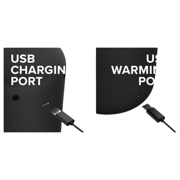 PDX Elite Milk Me Hotter - masturbator med varme - sort