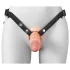X-TENSION Elite - hul, påspændelig dildo (naturel)