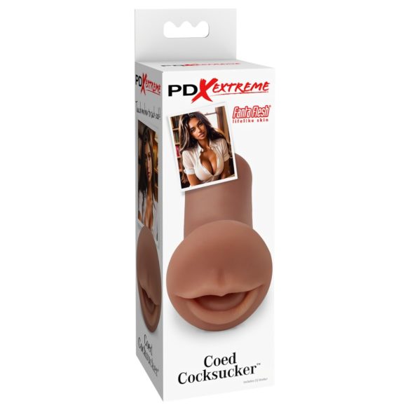 Pipedream Coed Cocksucker - oral masturbator - realistisk mund - natur