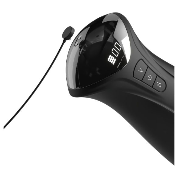 PDX Elite - masturbator med sug og vibration - sort