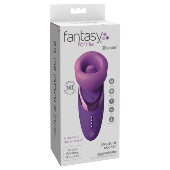 Fantasy For Her - klitorisvibrator med sugefunktion - lilla