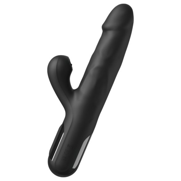 Fetish - stødvibrator med 3 motorer - sort