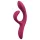 We-Vibe Nova 2 - rabbit vibrator - fleksibel klitorisarm - silikone lilla