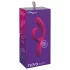 We-Vibe Nova 2 - rabbit vibrator - fleksibel klitorisarm - silikone lilla