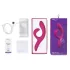 We-Vibe Nova 2 - rabbit vibrator - fleksibel klitorisarm - silikone lilla
