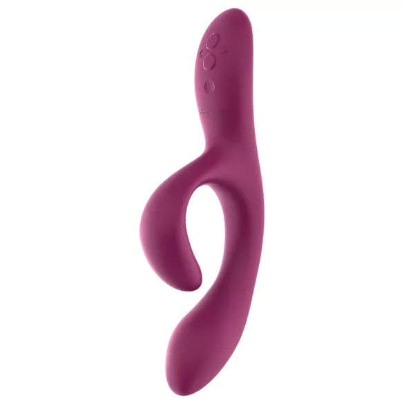 We-Vibe Nova 2 - rabbit vibrator - fleksibel klitorisarm - silikone lilla