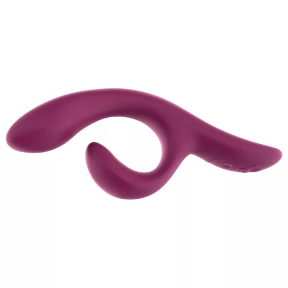 We-Vibe Nova 2 - rabbit vibrator - fleksibel klitorisarm - silikone lilla