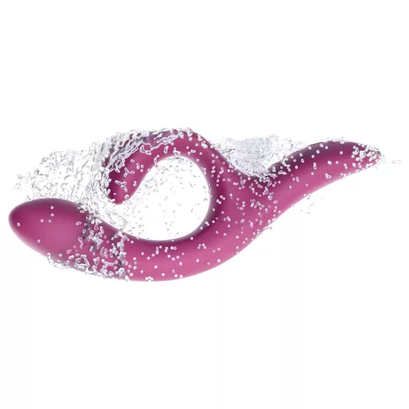 We-Vibe Nova 2 - rabbit vibrator - fleksibel klitorisarm - silikone lilla