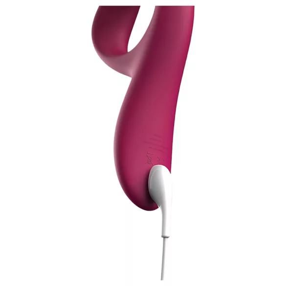 We-Vibe Nova 2 - rabbit vibrator - fleksibel klitorisarm - silikone lilla