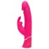 Happyrabbit - rabbit vibrator med klitorisarm - vandtæt silikone pink