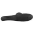 Black Velvets - analvibrator med perler - sort