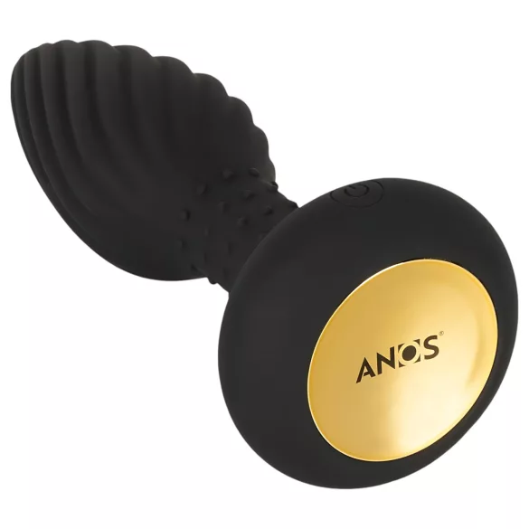 ANOS - analvibrator med roterende kugler - sort