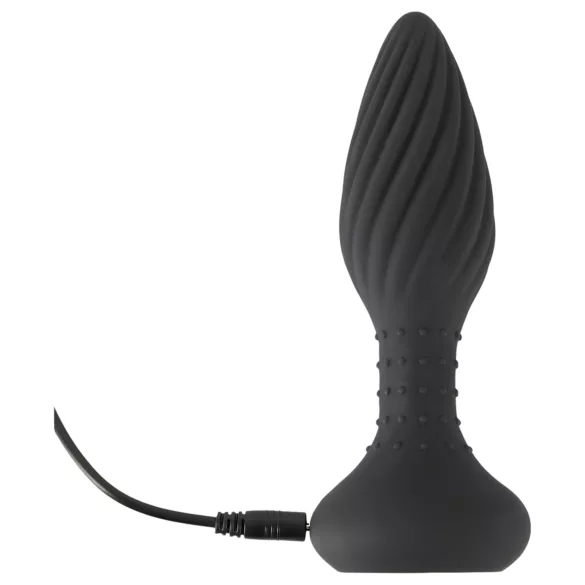 ANOS - analvibrator med roterende kugler - sort