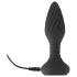 ANOS - analvibrator med roterende kugler - sort