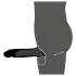 Rebel - vibrerende penis sleeve - genopladelig fjernbetjening - sort